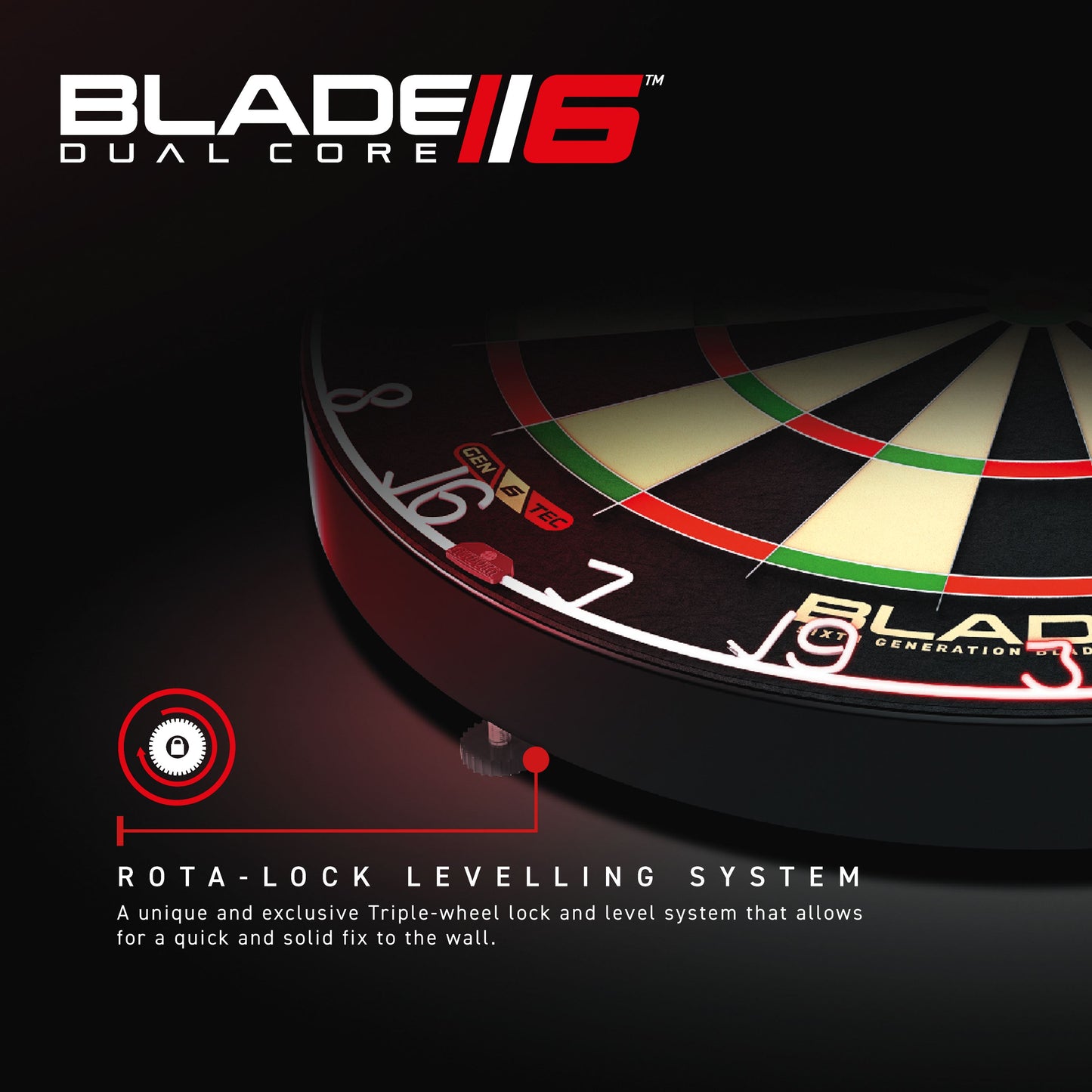 Winmau® Blade 6 Dual Core Dartboard
