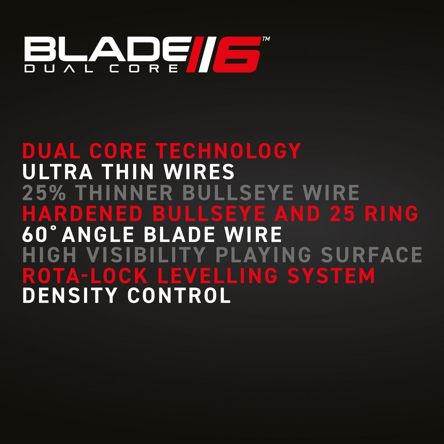 Winmau® Blade 6 Dual Core Dartboard