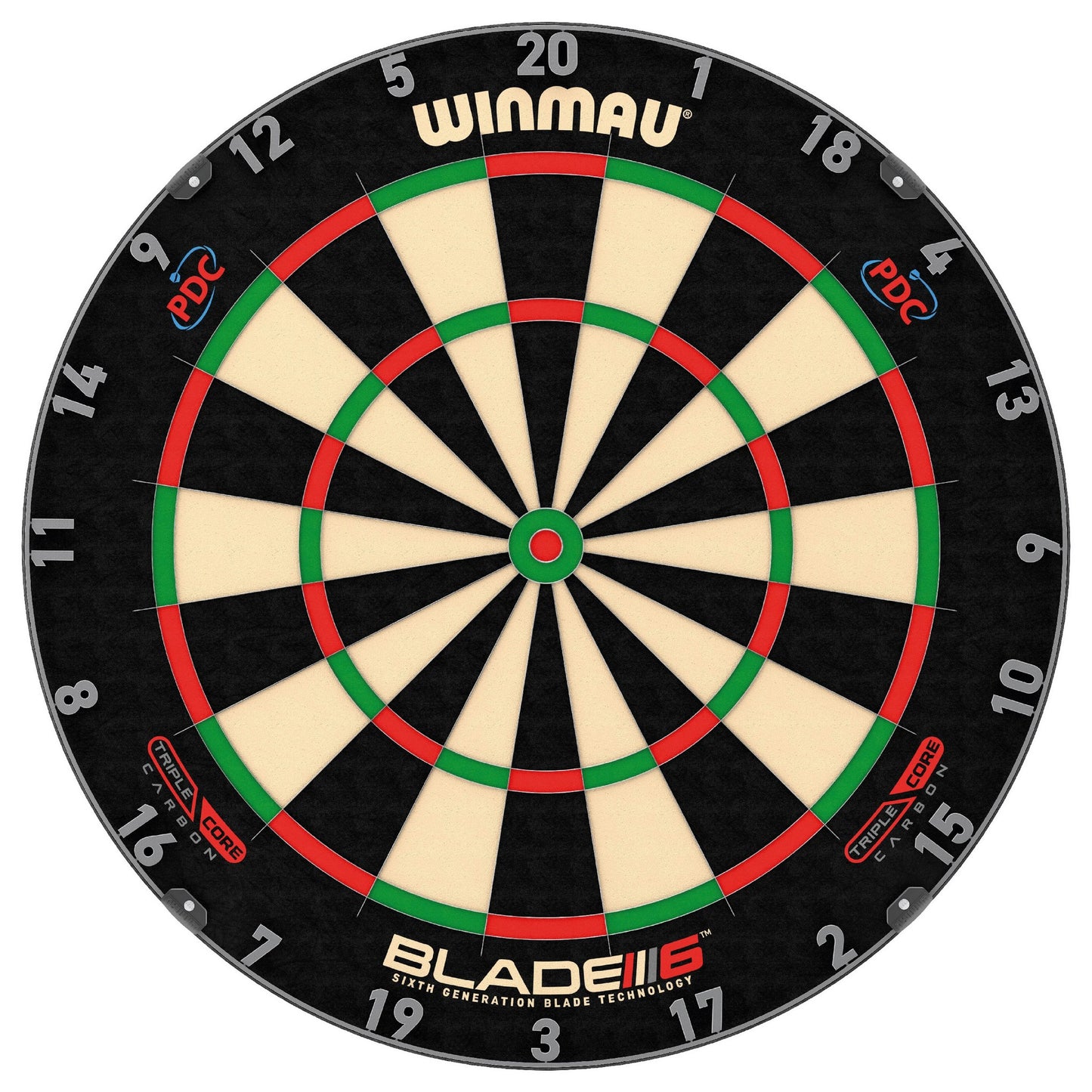 Winmau® Blade 6 Triple Core Carbon Dartboard