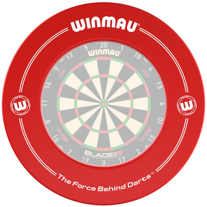 Winmau® Dartboard Surround, 1-pc, Red