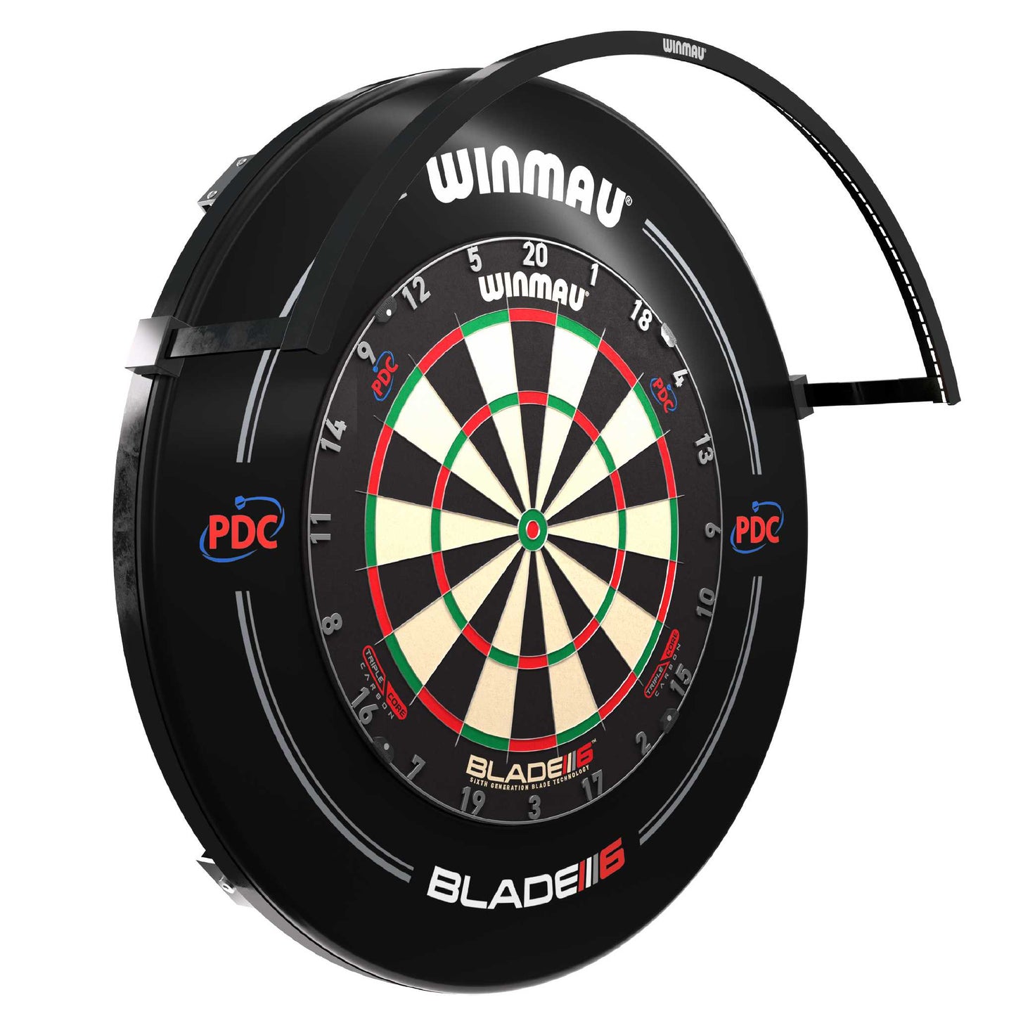 Winmau® Wispa Dartboard Light, Exclusively Compatible with the Wispa Sound Reduction System