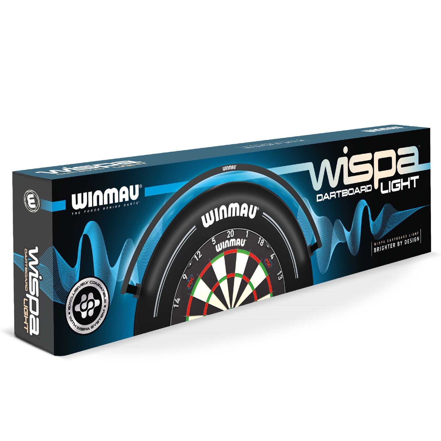 Winmau® Wispa Dartboard Light, Exclusively Compatible with the Wispa Sound Reduction System