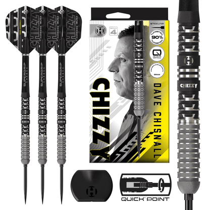 Harrows Chizzy 90% Tungsten Series 4 Quick Point Darts
