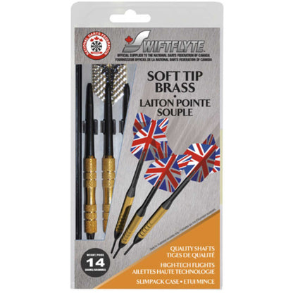 Swiftflyte™ Soft Tip Brass Darts