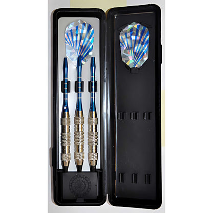 Swiftflyte™ Soft Tip Executive Silver Brass Darts Set