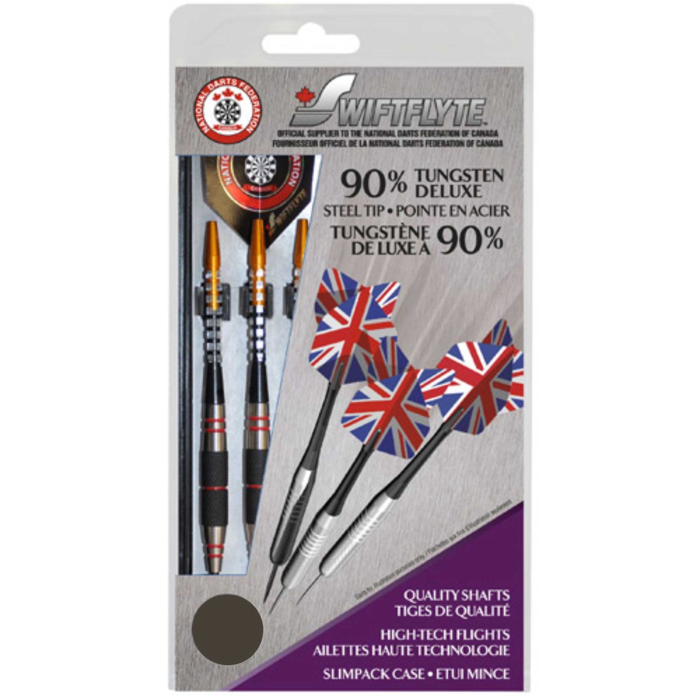 Swiftflyte™ 90% Tungsten Stag Deluxe Darts