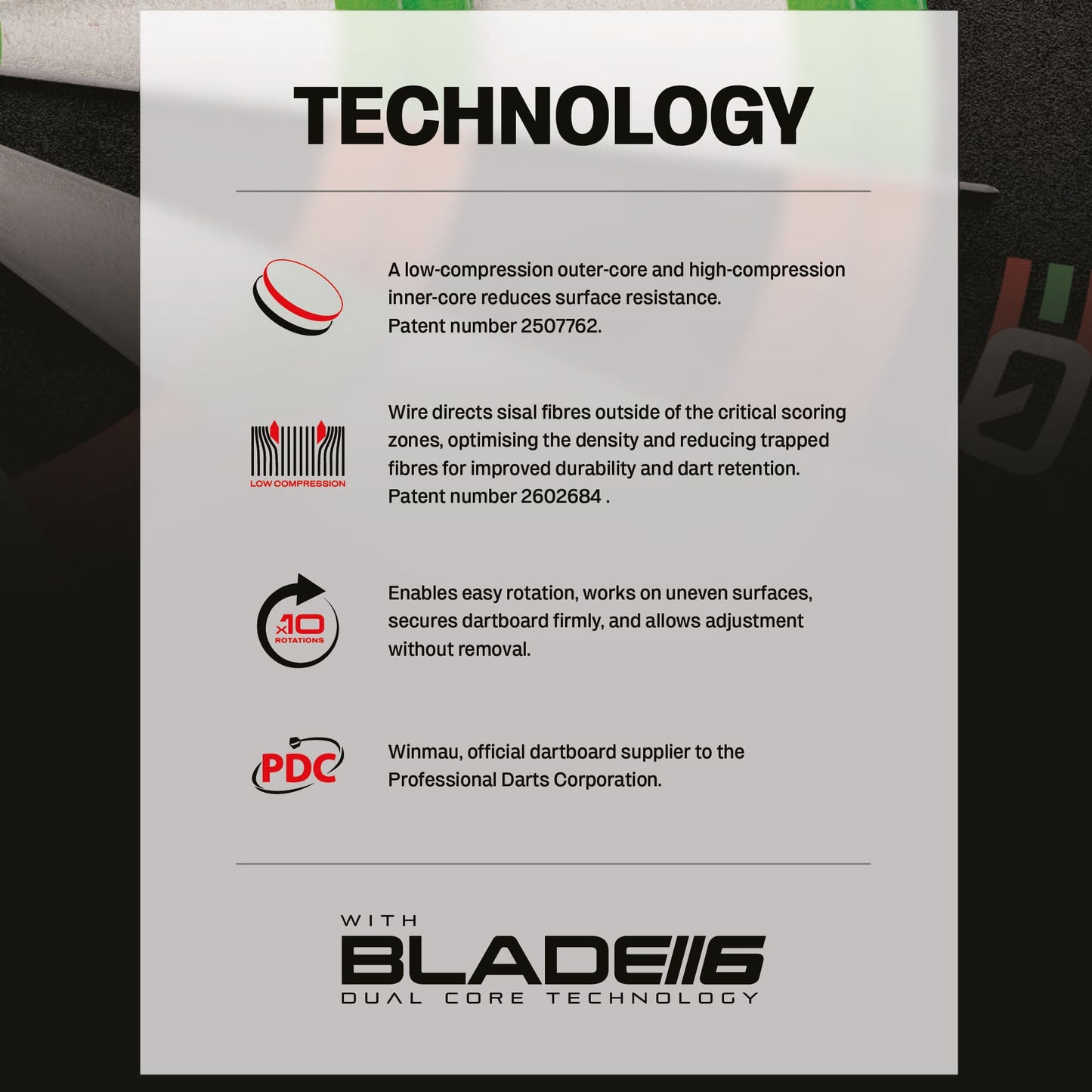 Winmau Equalizer Board