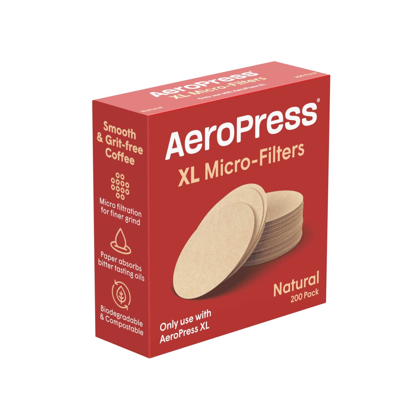AeroPress® Natural Paper Micro-Filters - XL
