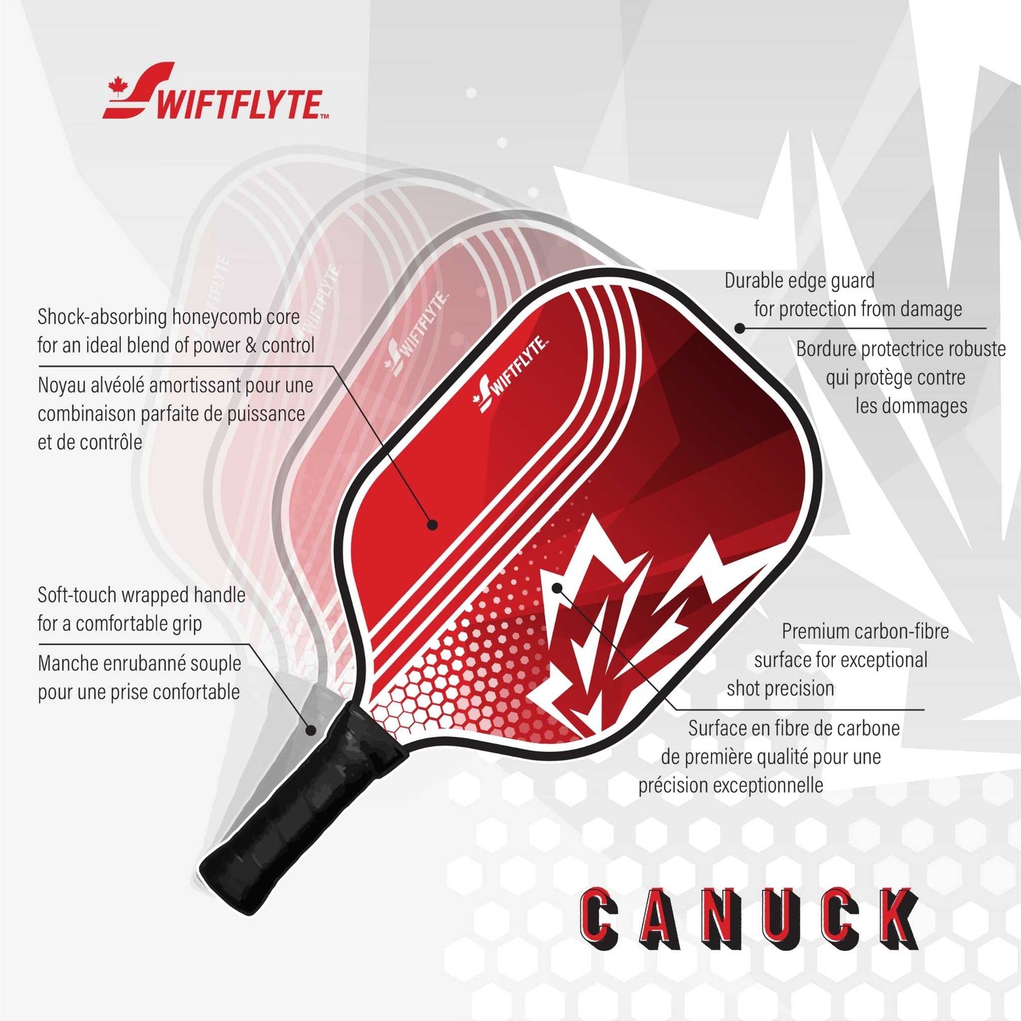 Swiftflyte™ Canuck Pickleball Paddle