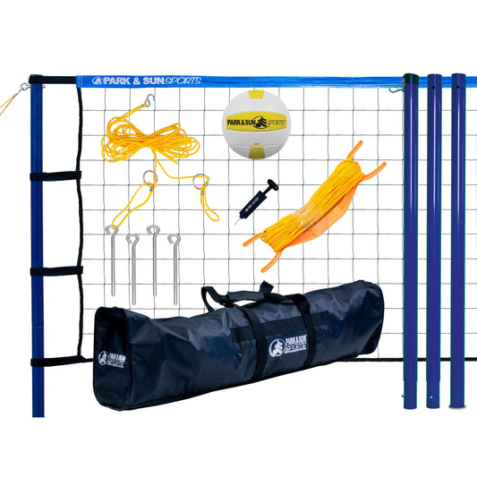 Park & Sun Sports® Spiker Sport Steel Outdoor Volleyball Net System