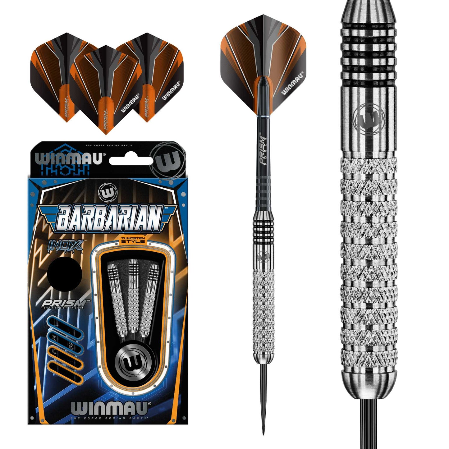 Winmau® Barbarian Inox Steel Darts