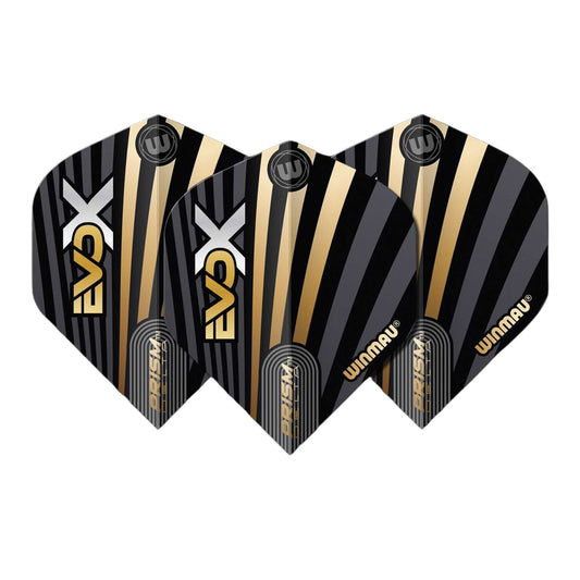 Winmau® Prism Delta MvG Gold & Black Dart Flights