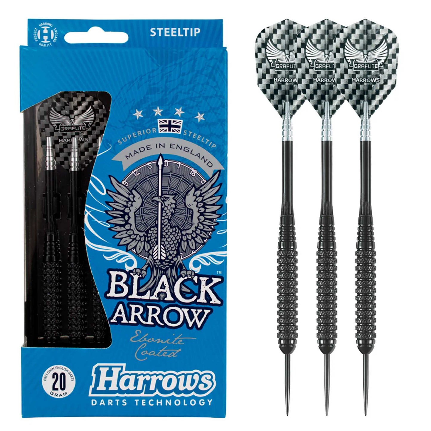 Harrows Black Arrow Brass Darts