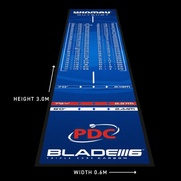 Winmau® Outshot Dart Mat