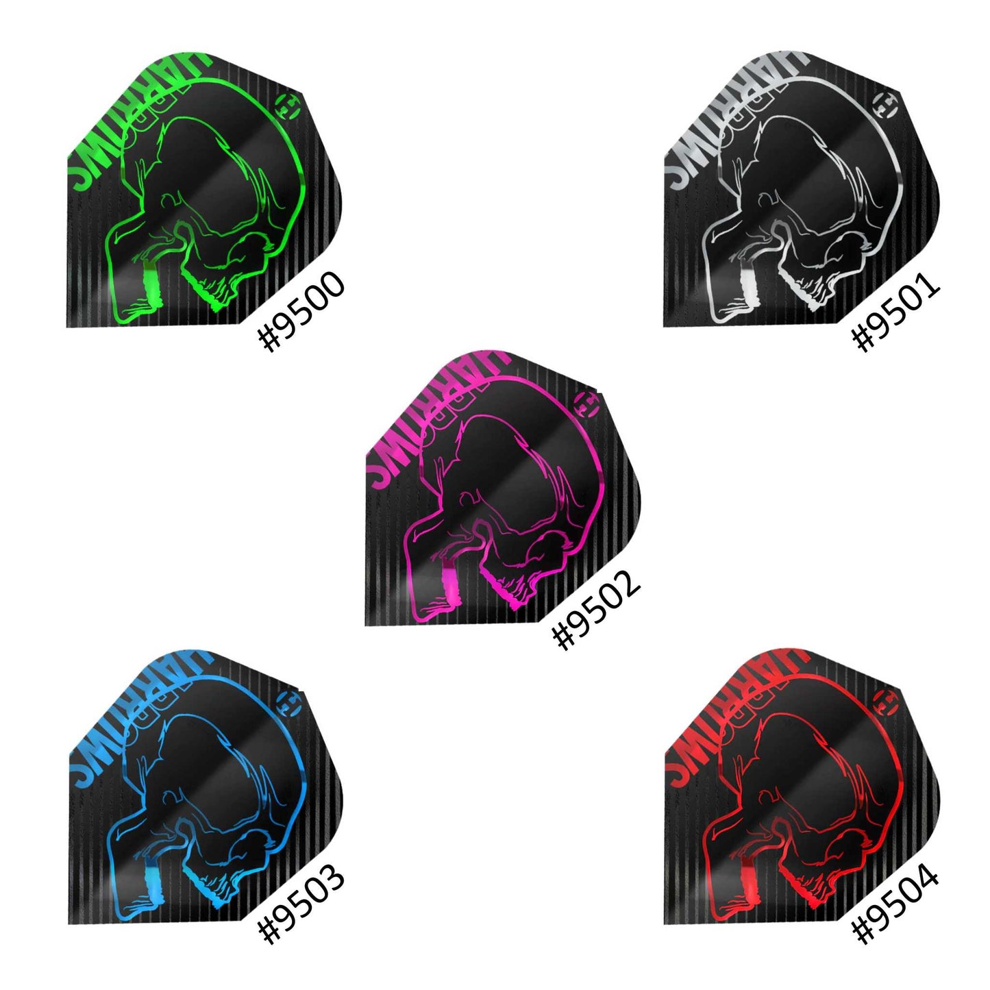Harrows Rage Dart Flights