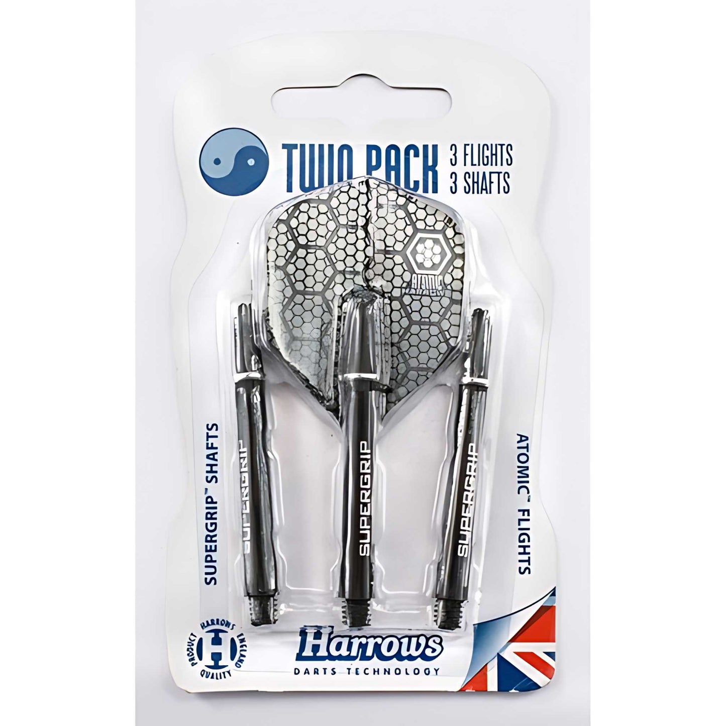 Harrows Twin-Packs - Dart Flights & Shafts