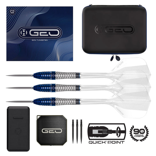 Harrows Geo 90% Tungsten Quick Point Darts