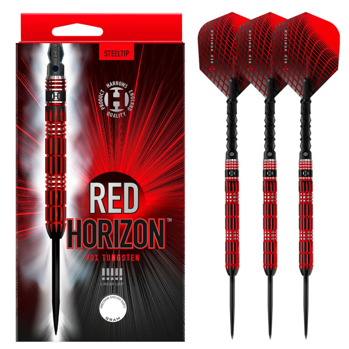 Harrows Red Horizon 90 Tungsten Darts