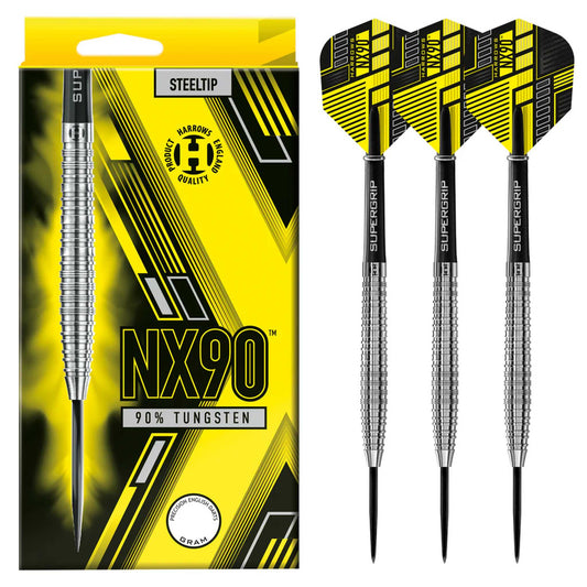 Harrows NX90 90% Tungsten Darts, Tapered Profile