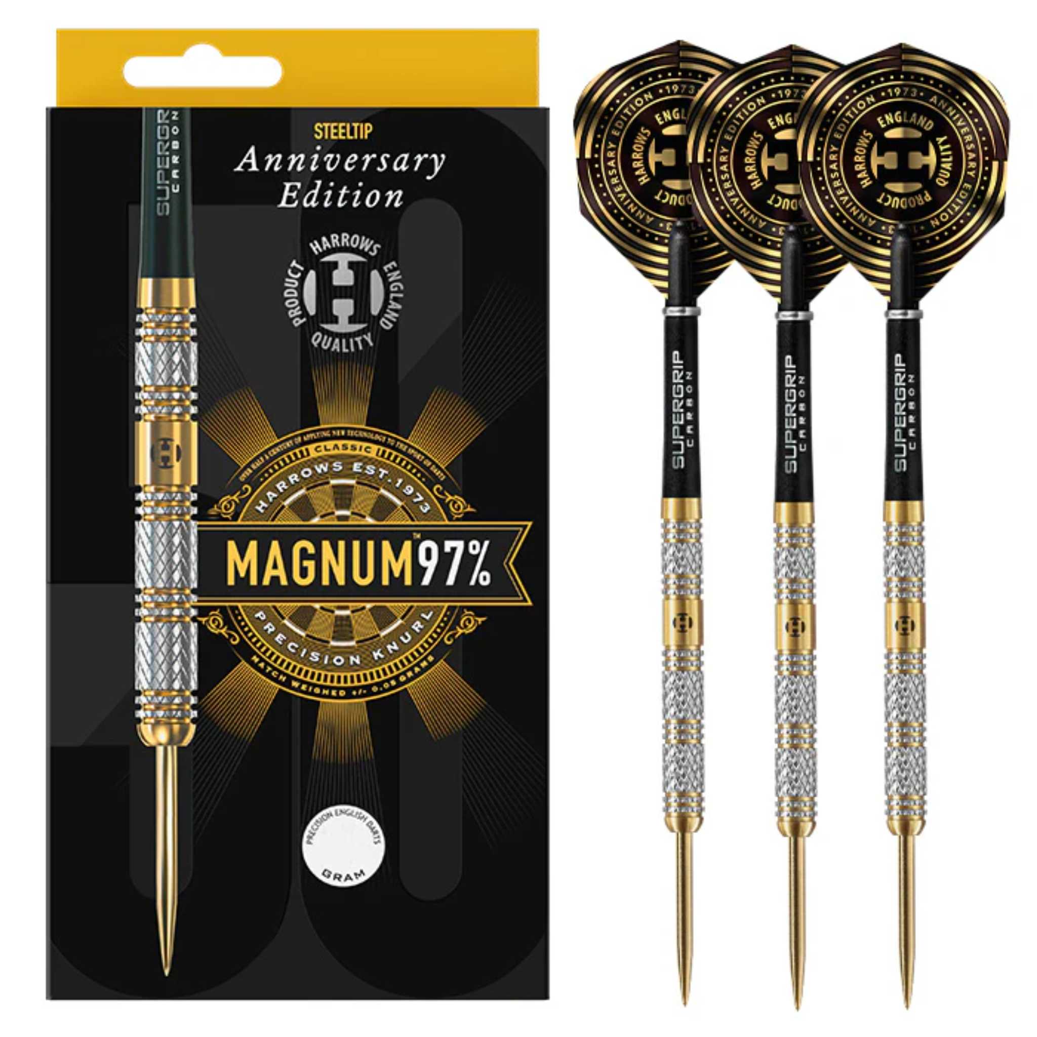 Harrows Magnum Anniversary Edition 97% Tungsten Darts – BY Group Ltd.