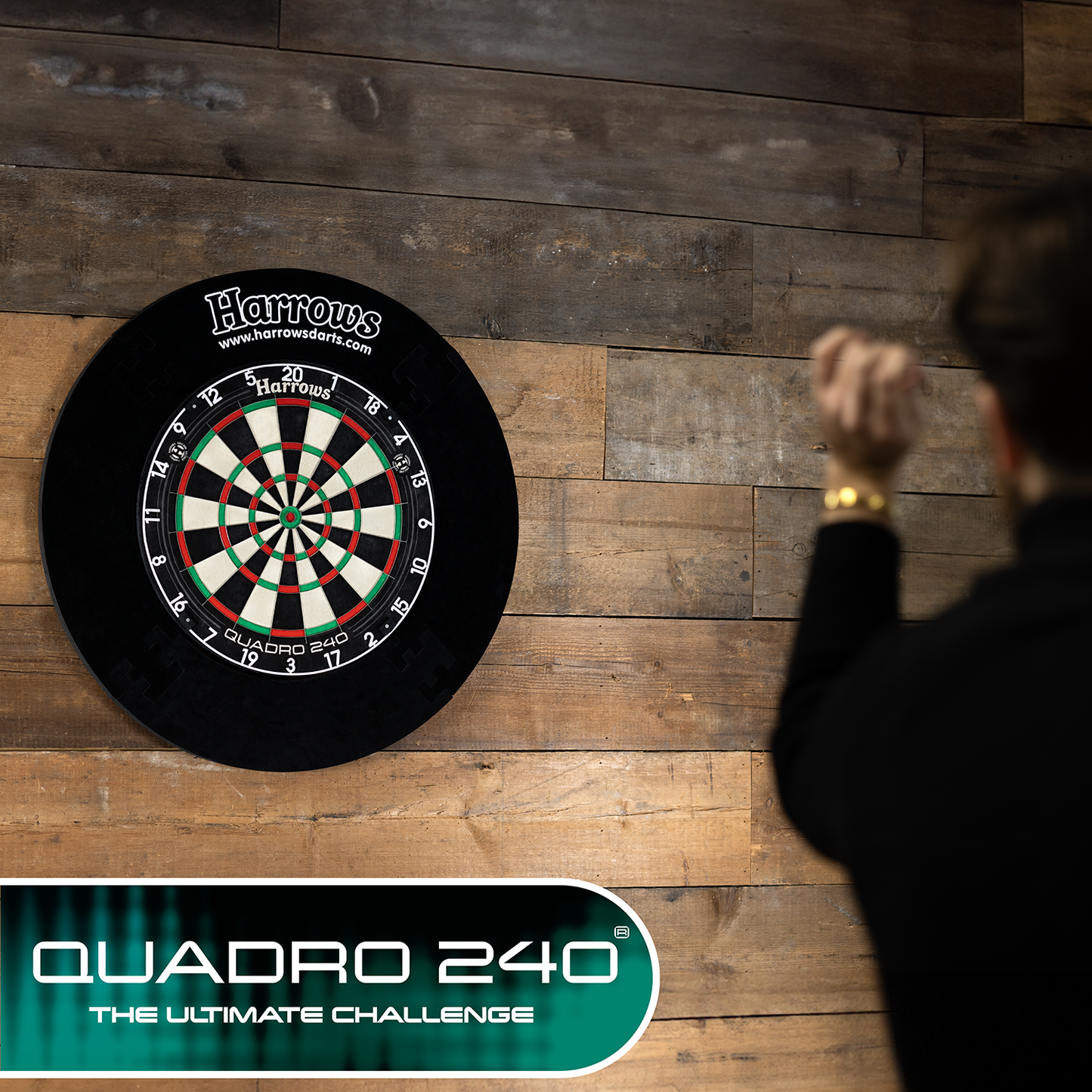 Harrows Quadro 240 Dartboard