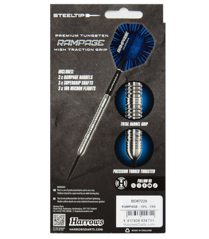 Harrows Rampage 70% Tungsten Darts