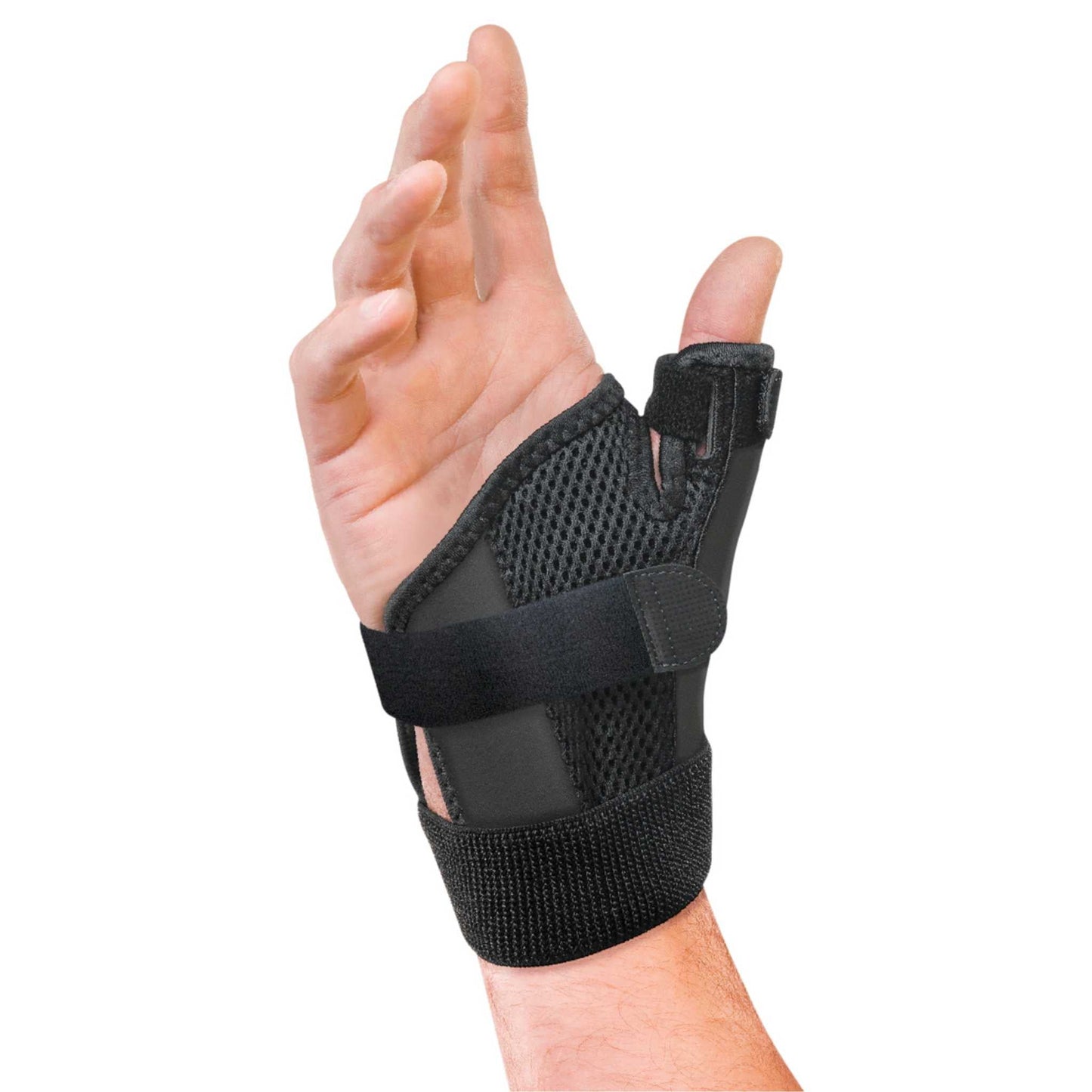Mueller® Reversible Thumb Stabilizer, Unisex, One Size Fits Most - Black