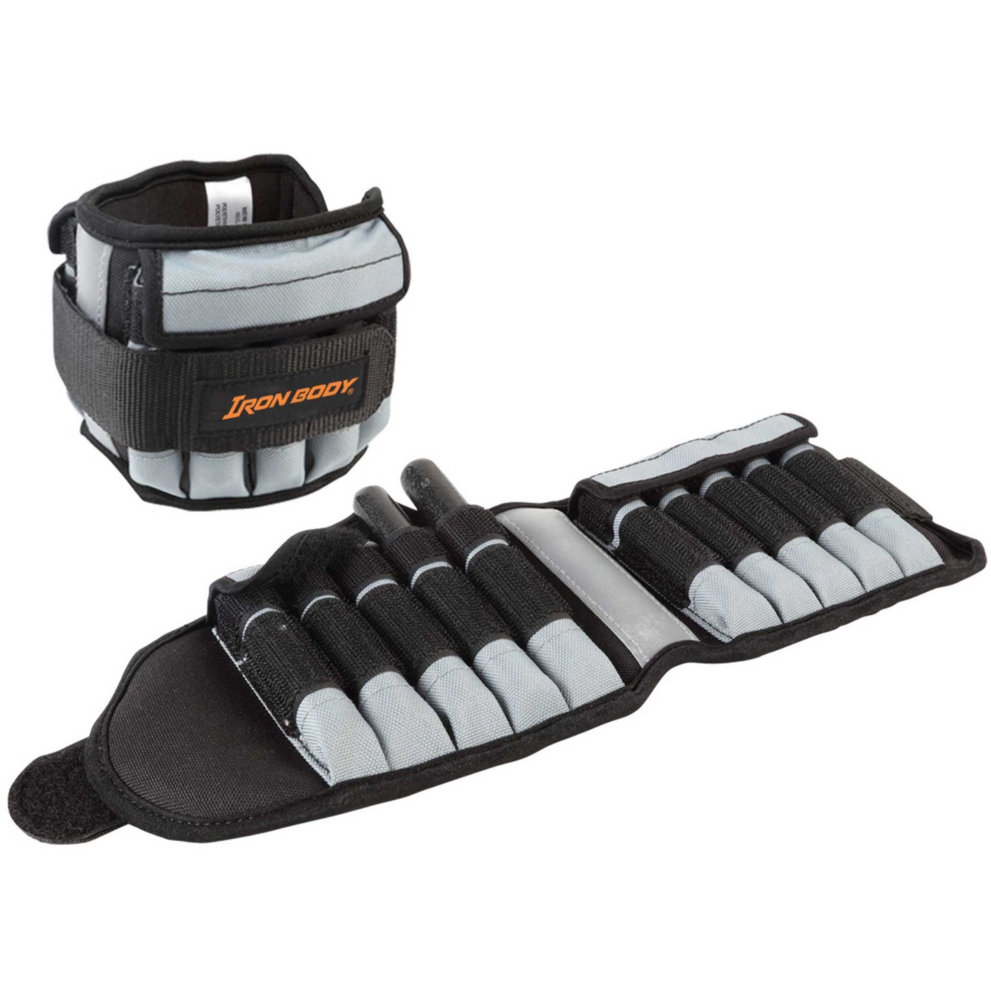 Deluxe Adjustable Ankle Weights, Available in 5 lb. (2 x 2.5 lb.) or 10 lb. Pairs (2 x 5 lb.)