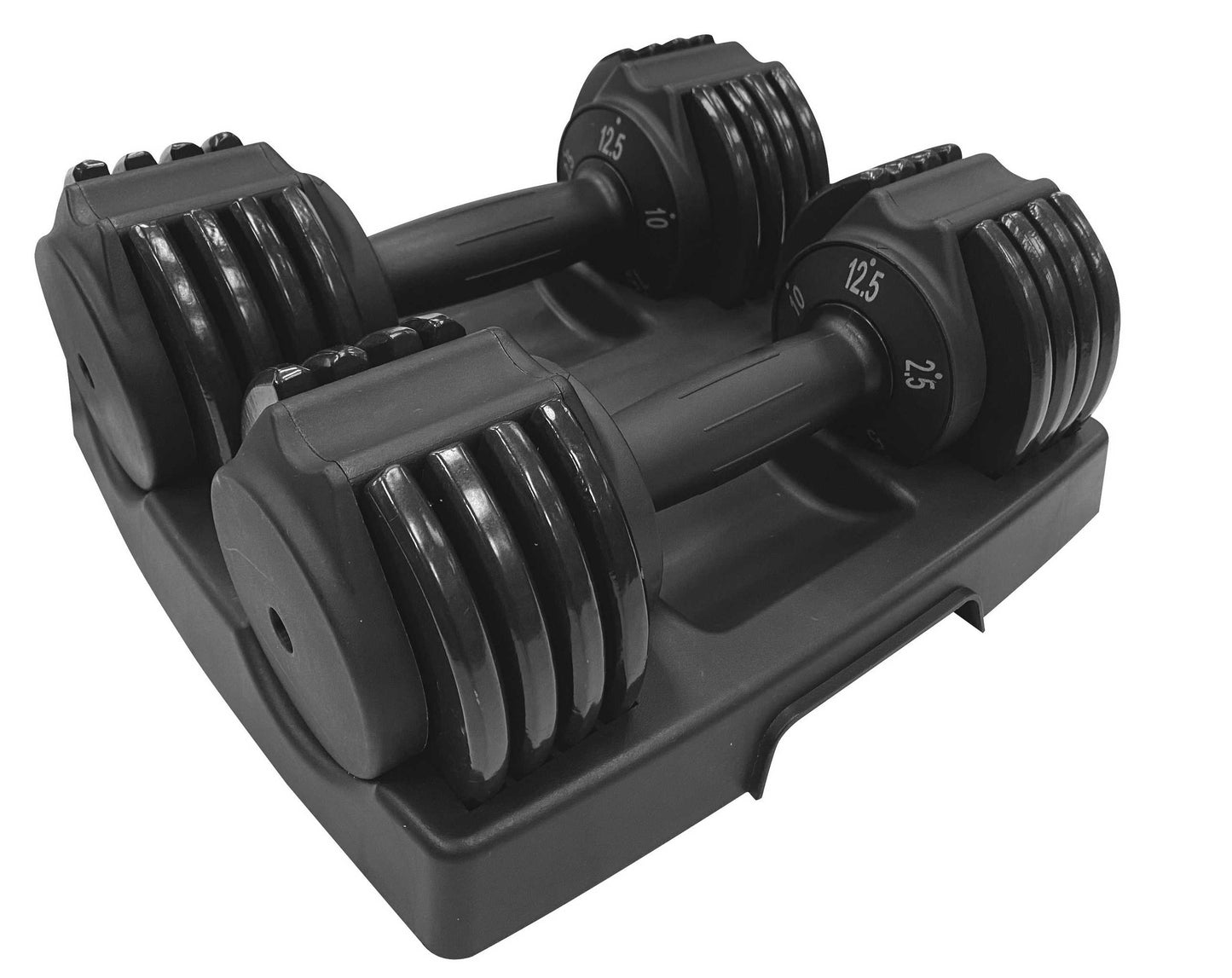 25 lb. Adjustable Dumbbell Set, Pair (2 x 12.5 lbs.)
