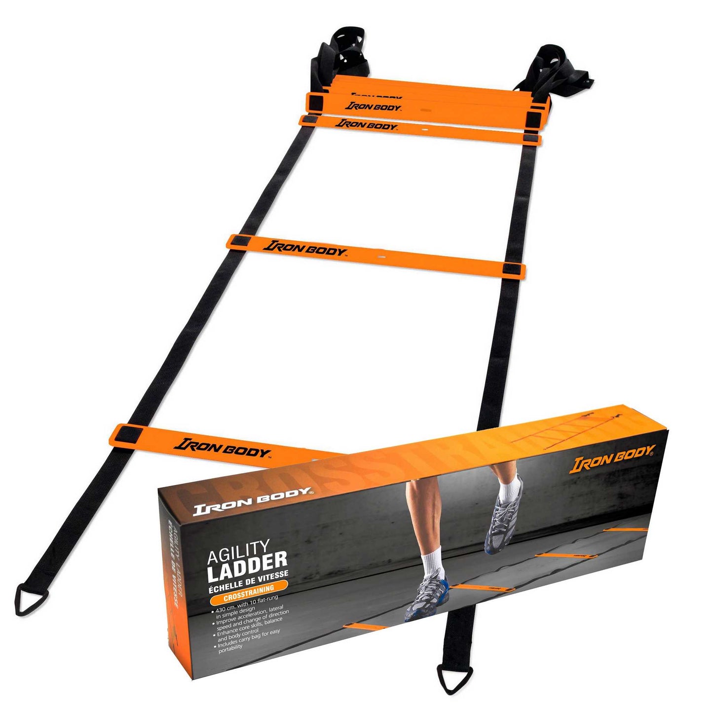 Agility Ladder, 14 ft. Length, 10 Rungs