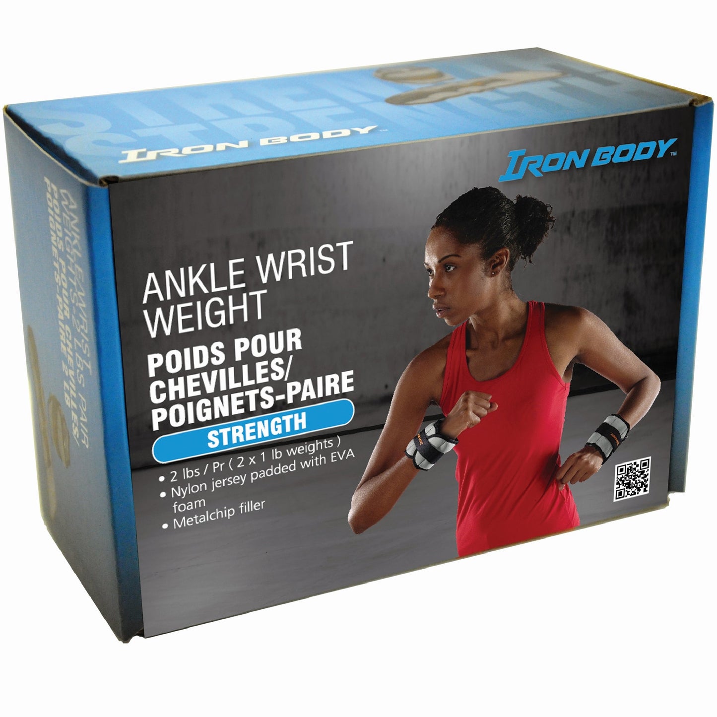 Ankle or Wrist Weights, 2 lb. (2 x 1 lb.) or 5 lb. (2 x 2.5 lbs.) Pairs