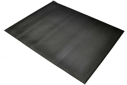 IBF Heavy-Duty Floor Mat for Exercise Bikes & Cardio Equipment, Black, 4’ x 3’
