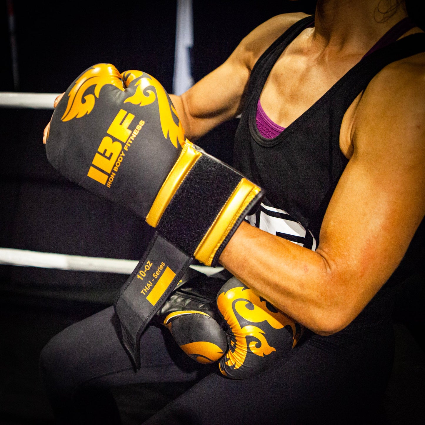 IBF Thai Series Boxing Gloves, All Sizes Available