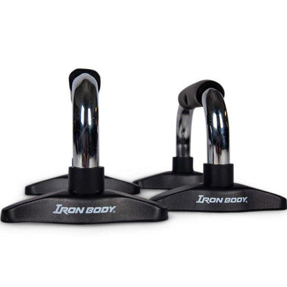 Chrome-Plated Push-Up Bars, Non-Slip