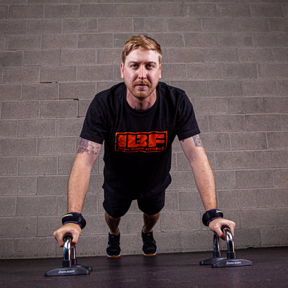 Chrome-Plated Push-Up Bars, Non-Slip