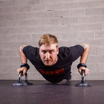 Chrome-Plated Push-Up Bars, Non-Slip