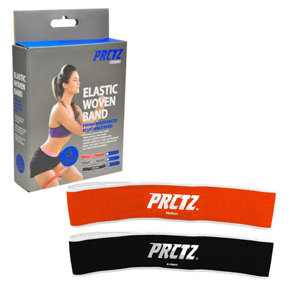 Elastic Woven Resistance Bands, Available in Medium & X-Heavy Resistance