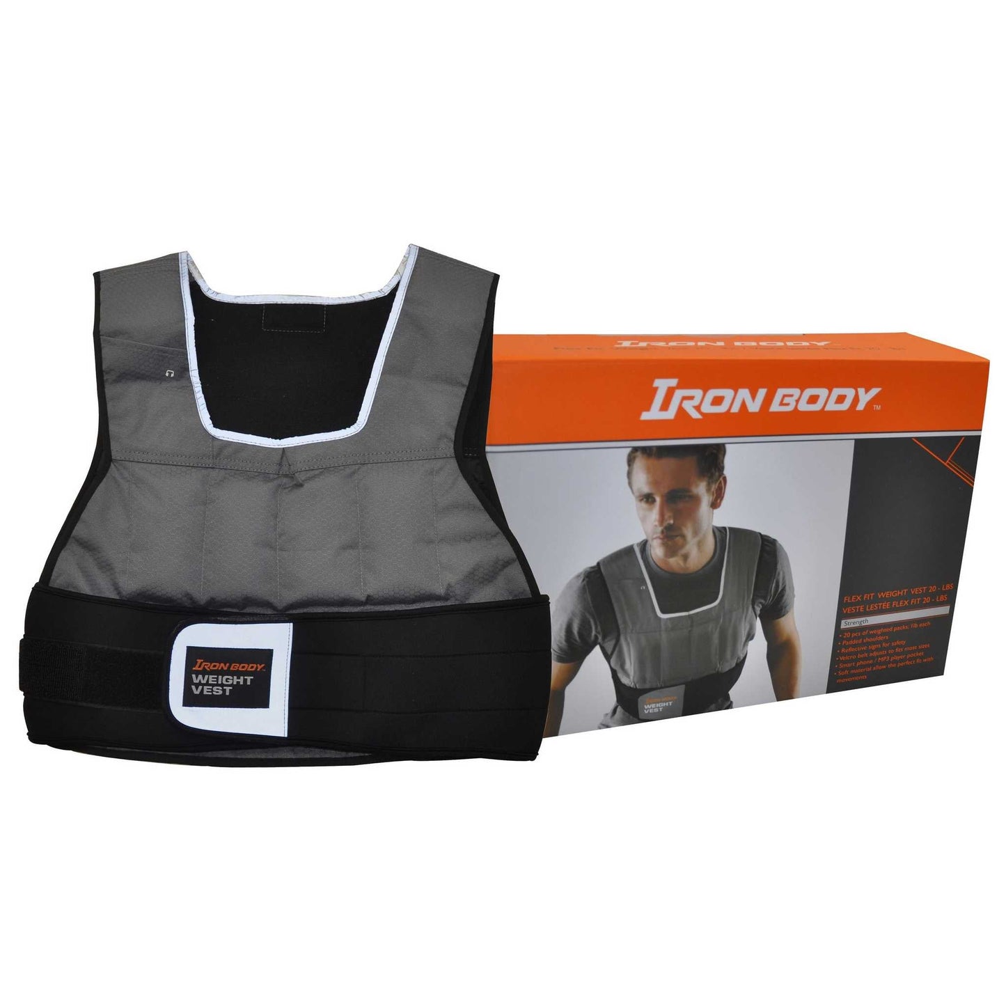 Flex-Fit 20 lb. Weighted Vest, Adjustable