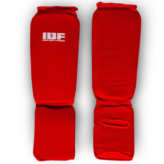 IBF MMA Training Shin Guards, Kick Pads for Muay Thai & Kickboxing, Available in Two Sizes