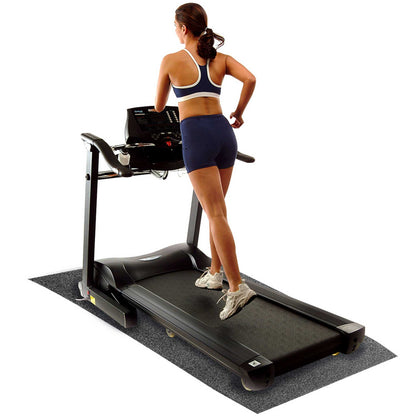IBF Heavy-Duty Floor Mat for Treadmills & Exercise Equipment, Black