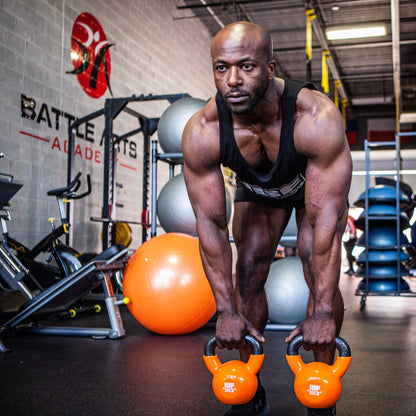 Kettlebells, Vinyl-Dipped, 5 – 40 lbs.