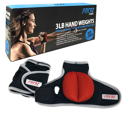 3 lb. Weighted Gloves, Pair (2 x 1.5 lbs.)