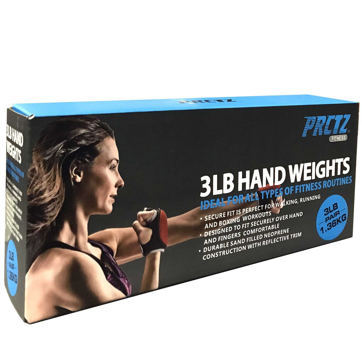 3 lb. Weighted Gloves, Pair (2 x 1.5 lbs.)